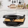 Clatronic ST 3778 sumuštinių keptuvė 750 W Juoda, nerūdijantis plienas