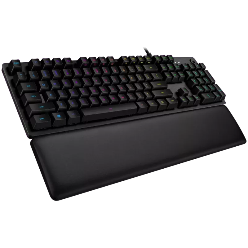 LOGITECH G513 laidinė LIGHTSYNC mechaninė žaidimų klaviatūra - CARBON - US INT'L - USB - TACTILE