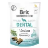 Šunų dantų skanėstai Brit Functional Snack Dental Venison 150 g — be grūdų, hipoalerginiai, baltymai 26%