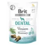 Šunų dantų skanėstai Brit Functional Snack Dental Venison 150 g — be grūdų, hipoalerginiai, baltymai 26%