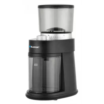 Mentelinis kavos malūnėlis BLAUPUNKT FCM501 — 250 g pupelėms, 180 g maltai kavai, 120 W, sidabrinis