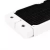 240 mm skysčio aušinimo radiatorius „Alphacool NexXxoS HPE‑30“ — baltas