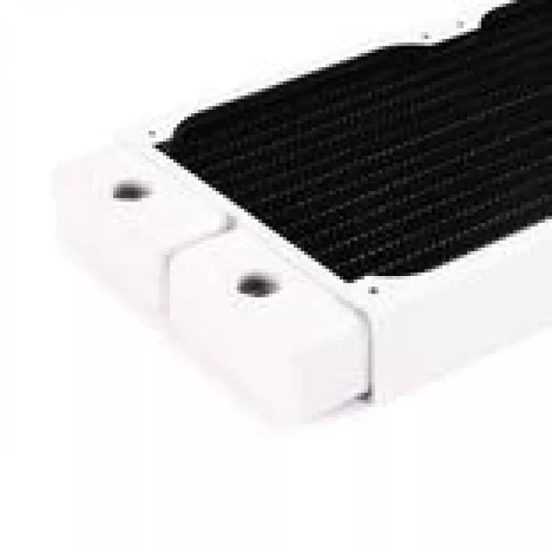 240 mm skysčio aušinimo radiatorius „Alphacool NexXxoS HPE‑30“ — baltas
