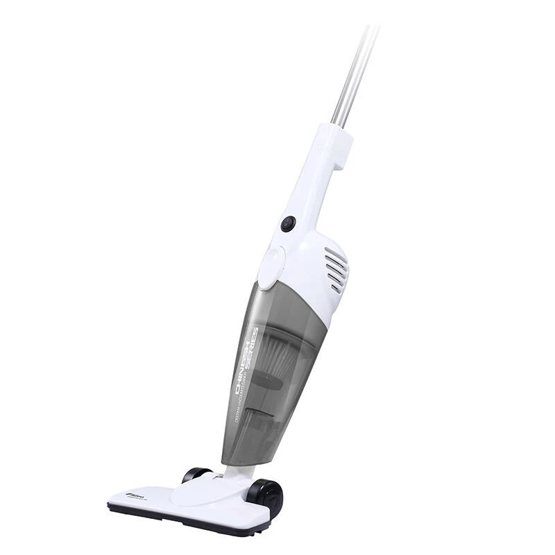 Stick vacuum Deerma DX118C — 600 W, HEPA, Cyclonic, Bagless 1.2 L, AC, 5 m cord, White