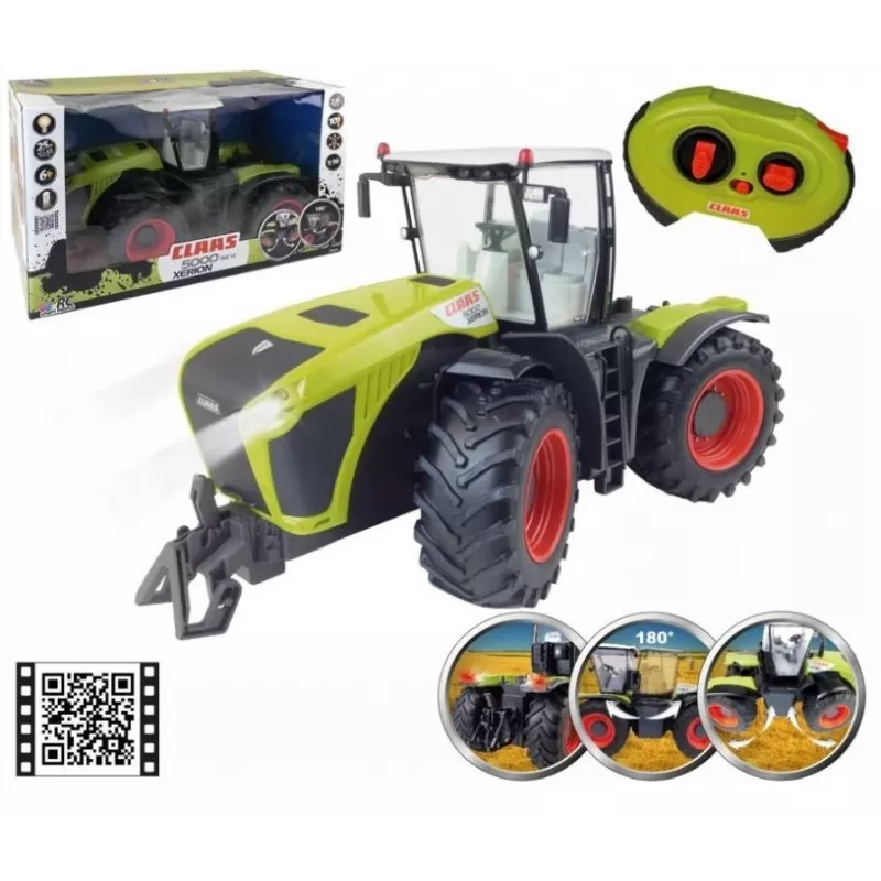 Nuotolinio valdymo traktorius MALIK Claas Xerion 5000 su besisukančia kabina modelis