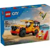 LEGO CITY 60453 Gelbėtojų paplūdimio gelbėjimo sunkvežimis
