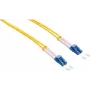 LogiLink - komutacinis kabelis - LC vienmodis (M) į LC vienmodis (M) - 10 m - šviesolaidinis - dvipusis - 9/125 mikrometrai - OS1/OS2 - be halogenų - geltonas