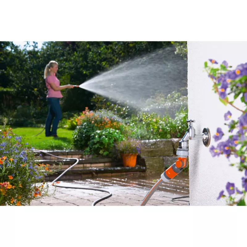 Gardena 998-50 - Pilka - Oranžinė - Sidabrinė - 3,3 mm (G 2,50cm (1))/26,5 mm (G 3/4) - jungtis (998-50)