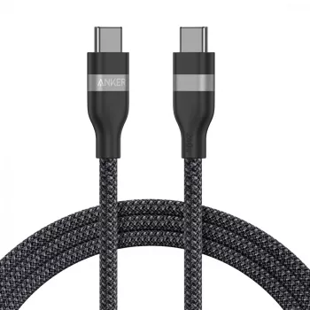 USB-C į USB-C laidas Anker A82E2 — USB 2.0, 1,8 m, juodas