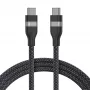USB-C į USB-C laidas Anker A82E2 — USB 2.0, 1,8 m, juodas