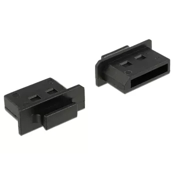 Lizdo apsauginis dangtelis DeLOCK 64025 Displayport juodas