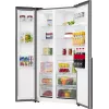 Gorenje HZF55082 NRS917E41XWD G400, Pastatomas, Amerikietiškos durys, Pilka, 2 durys (-ų), Jutiklinis, LED