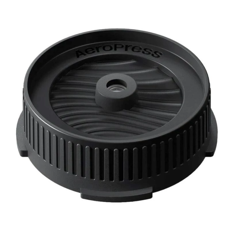 AeroPress Flow Control Filter Cap kavos aparato dangtelis Juodas