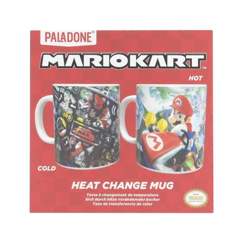 Puodelis Paladone Mario Kart karščiui keisti įvairiaspalvis PP8307NN