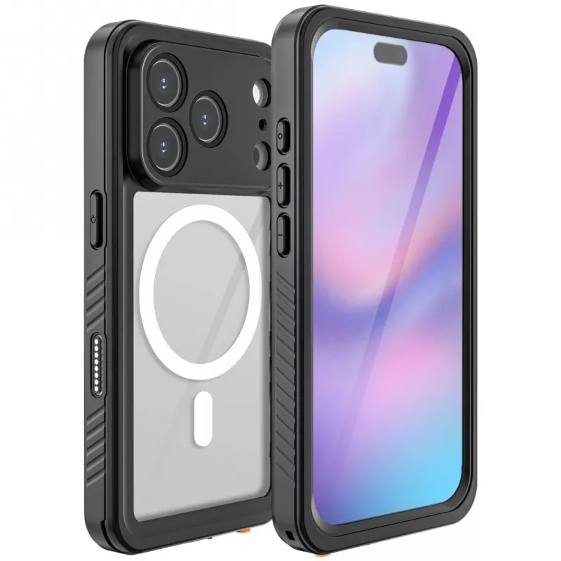 4smarts vandeniui atsparus dėklas Stark skirtas Apple iPhone 17 Pro, suderinamas su MagSafe (541583)