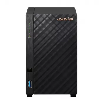 Asustor AS1102TL NAS/atminties serveris Mini Tower Realtek RTD1619B 1 GB DDR4 0 TB ADM juoda