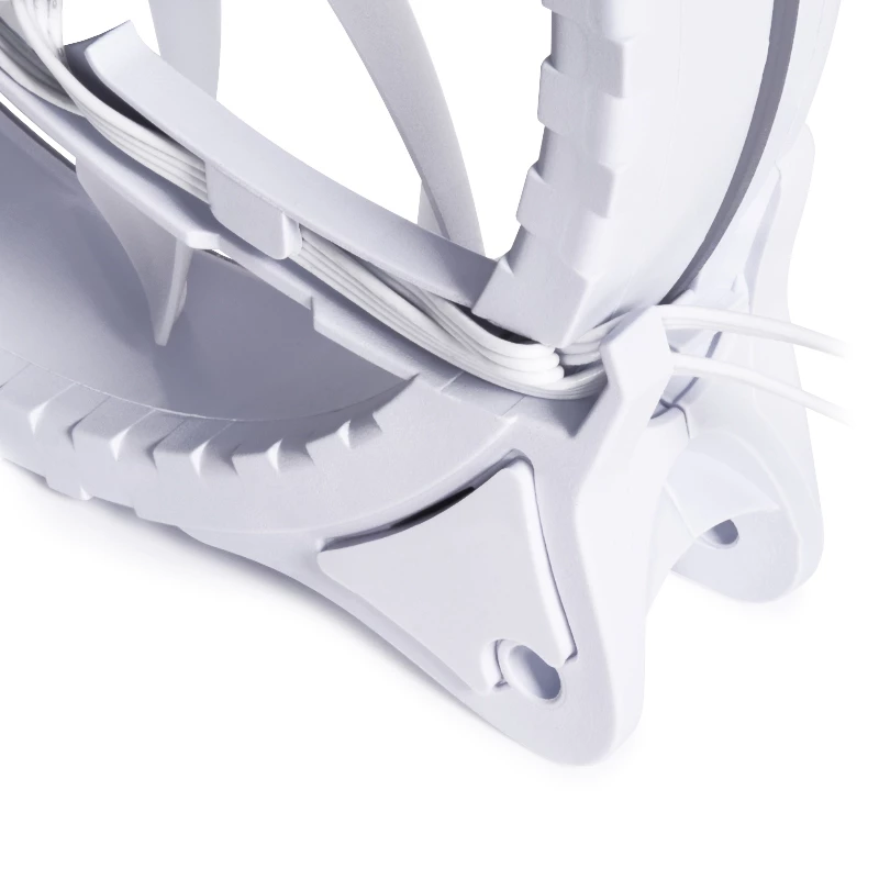 Alphacool Rise Aurora 120 mm ARGB korpuso ventiliatorius – balta