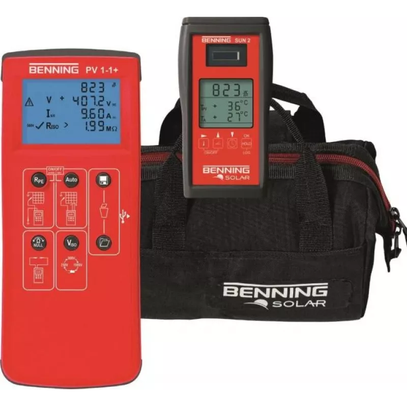Benning PV-Installationstester-Set PV 1-1+ rinkinys (10237708)