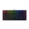 Mechaninė žaidimų klaviatūra Razer JuodaWidow V3 Tenkeyless — USB, QWERTY US, Razer Geltona jungikliai, RGB apšvietimas, juoda