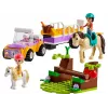 LEGO Friends Arklys ir Ponių Priekaba Gyvūnų Žaislų Rinkinys 42634