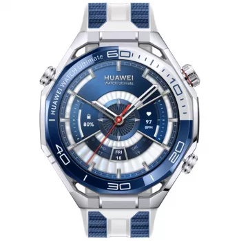Huawei Ultimate 2 3,81 cm (1,5) LTPO skaitmeninis 466 x 466 taškų mėlynas Wi-Fi GPS (palydovinis)