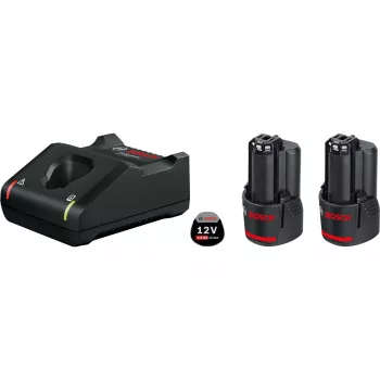 Bosch 1 600 A01 9R8 belaidžių įrankių akumuliatorius / įkroviklis Akumuliatoriaus ir įkroviklio rinkinys