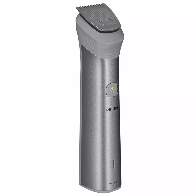 Philips All-in-One Trimmer MG5940/15 Series 5000, Stainless steel, 0.5 mm, 1.6 cm, 1 mm, Beard, Ear, Nose, baterija