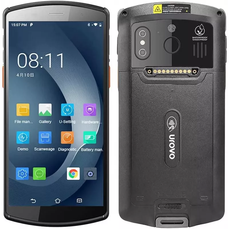 Urovo DT50S - 5.7 Ekranas Android 11 GMS+AER 2D skaitytuvas 4GB/64GB aštuonių branduolių
