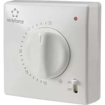 Kambario termostatas Renkforce TR-93 programuojamas, temperatūros diapazonas 5–30°C