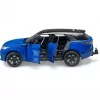 Transporto priemonė BRUDER Range Rover Velar 3 metai ABS juoda mėlyna