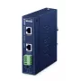 PLANET IP30 pramoninis vieno prievado 10Gbps 802.3bt PoE++ skirstytuvas 24V