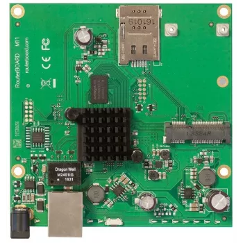Mikrotik RBM11G laidinis maršrutizatorius juodas, žalias, pilkas