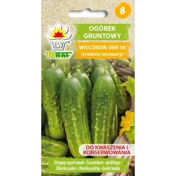 Wisconsin Cucumber SMR 58 Toraf Vegetable Seeds, 5g Pack