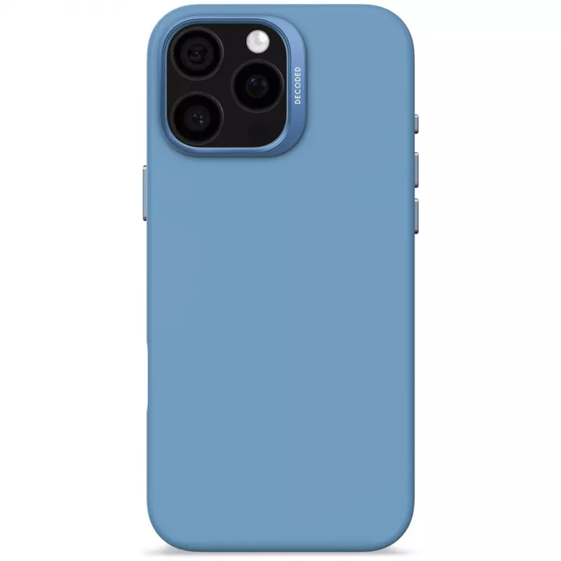 Decoded silikoninis dėklas Apple iPhone 16 Pro Max 17,5 cm mėlynas