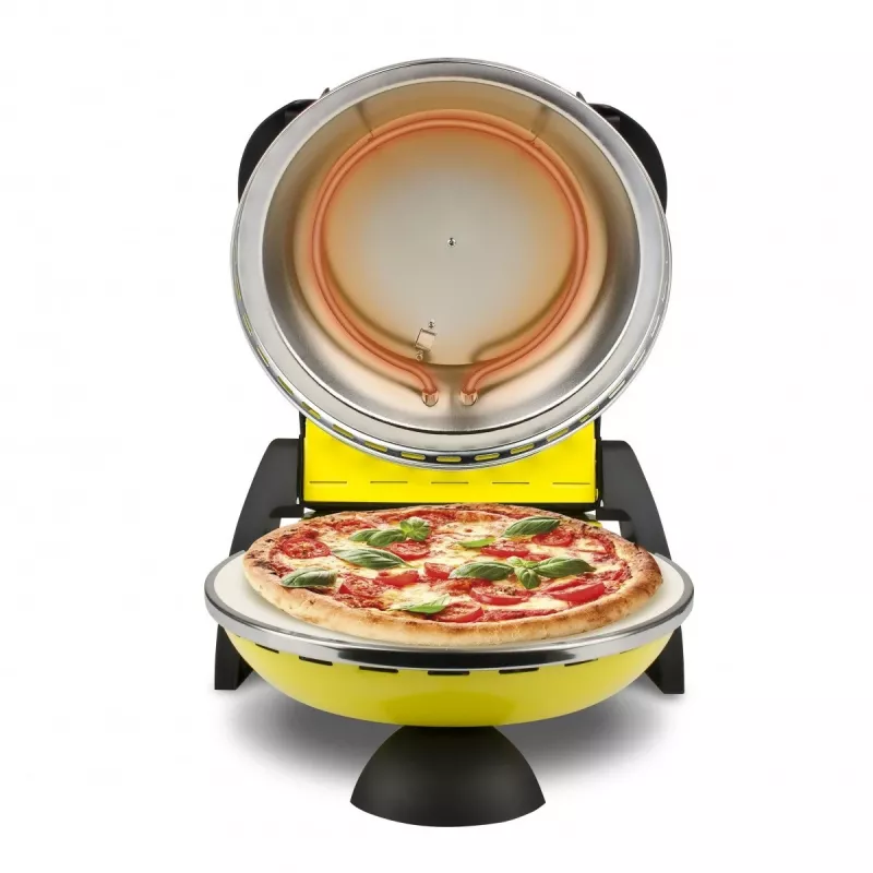 G3 Ferrari Delizia picos keptuvas / orkaitė 1 picai 1200 W juoda, geltona