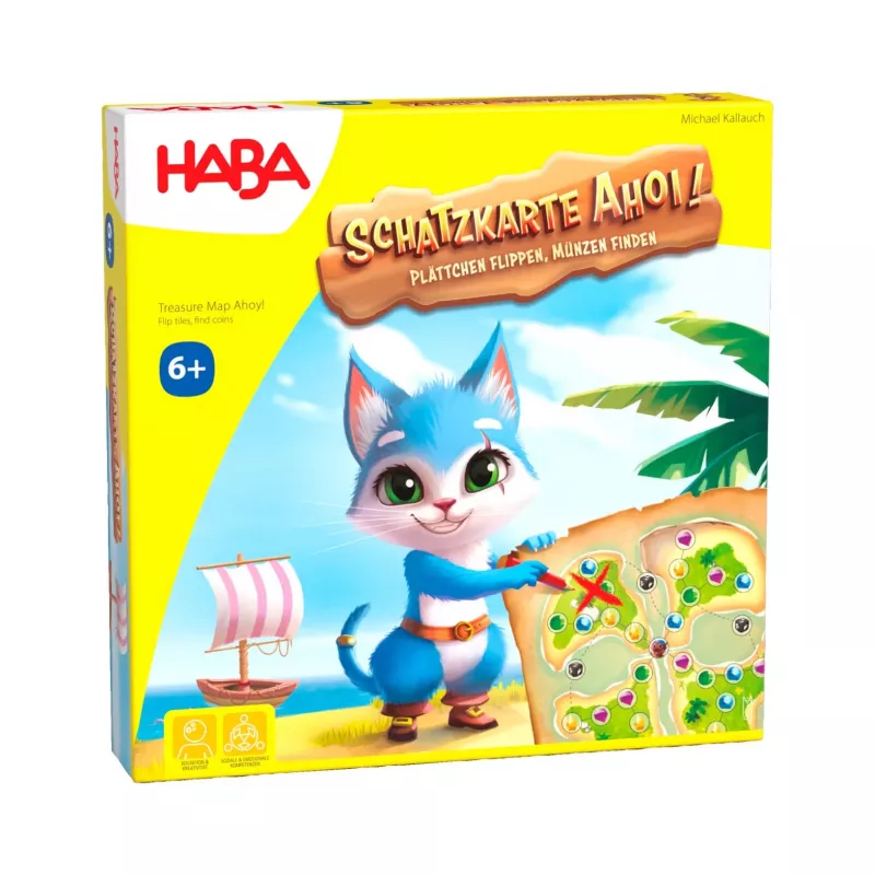 Schatzkarte Ahoi, stalo žaidimas