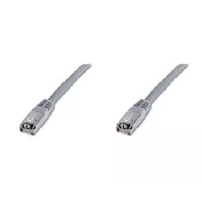 Tinklo kabelis Digitus CAT 5e SF/UTP komutacinis kabelis RJ-45 Cat5e 10 m pilkas