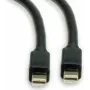 Roline DisplayPort jungiamasis laidas 1,00 m 11.04.5817 Ekranuotas Juodas [1x Mini-DisplayPort kištukas – 1x Mini-DisplayPort kištukas] (11.04.5817)