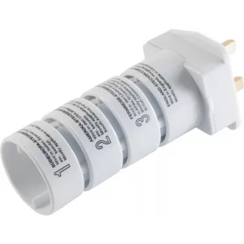 Maitinimo kištuko adapteris ShiverPeaks BS71005 Universal White