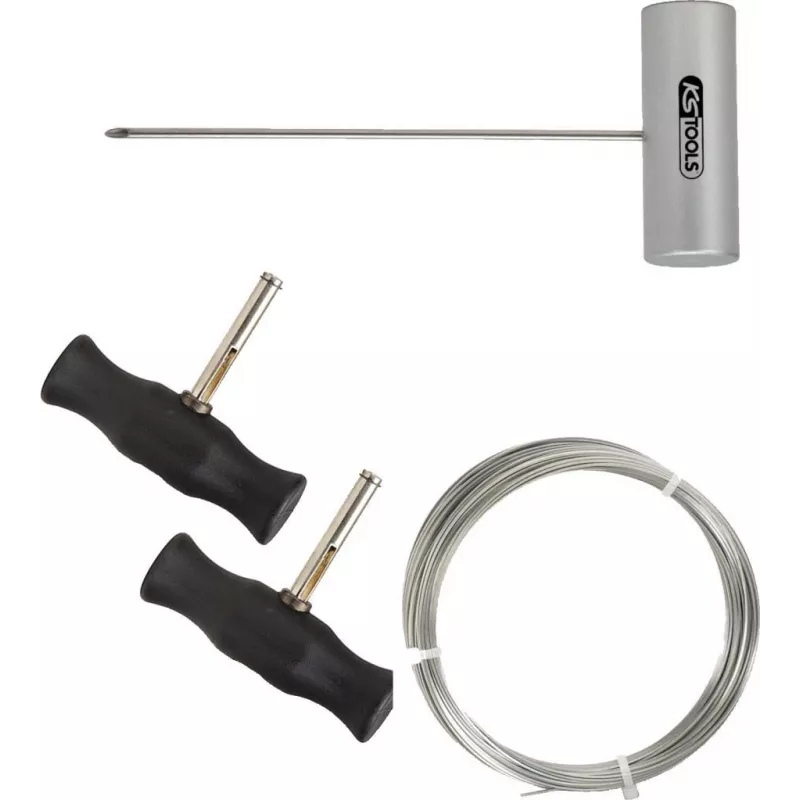 Mechanikų įrankių rinkinys KS Tools 140.2250, svoris 270 g