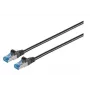 Microconnect B-SFTP605S tinklo kabelis, juodas, 5 m, Cat6 S/FTP (S-STP)