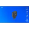 Lauko kroviklis SAVIO LA-06/B USB Type-C 30W Power Delivery 1x USB-C Juoda, 5–20V, 3A/9V, 3A/5V, 3A/12V, 2.1A
