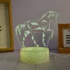 Manta SNL116RGB RGB 3D arklių dekoratyvinė LED lempa