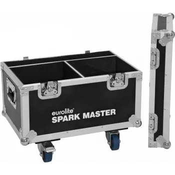 Roadinger skrydžio dėklas dviems „Spark Master“ su ratukais — apsauginis transportavimo dėklas