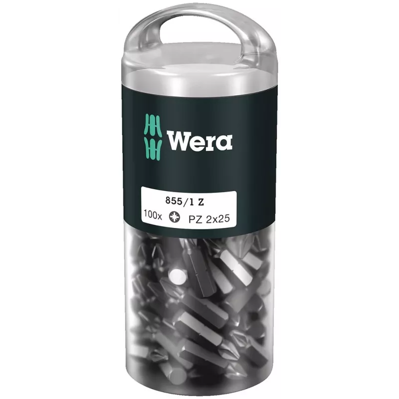 Atsuktuvų antgalių rinkinys Wera 855/1 Z DIY 100 SiS