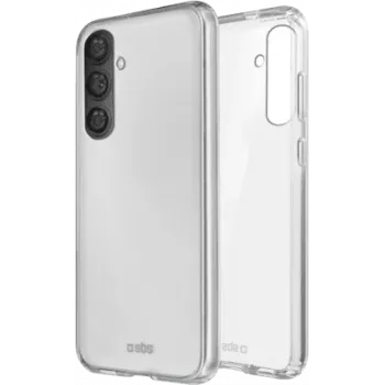 Telefono dėklas SBS Skinny Cover Samsung Galaxy A36 permatomas – plonas apsauginis dėklas