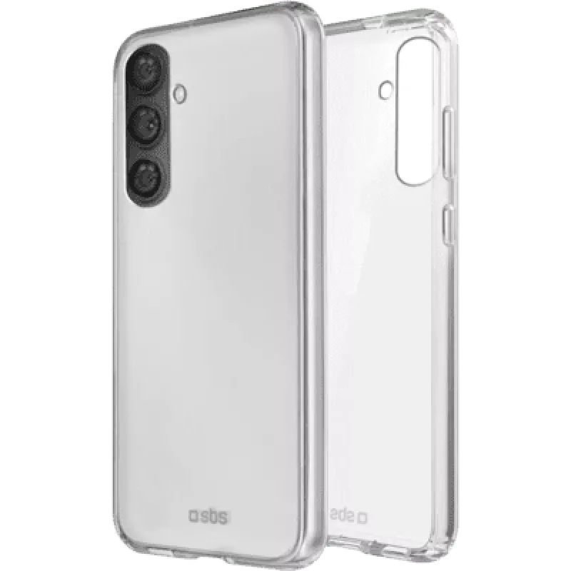 Telefono dėklas SBS Skinny Cover Samsung Galaxy A36 permatomas – plonas apsauginis dėklas