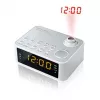 Laikrodis Muse M-178 PW skaitmeninis sidabrinis baltas