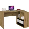 Kompiuterinio stalo viršus top e shop BIURKO PLUS ARTISAN, tiesus stačiakampis viršus, medžio drožlių plokštė, 1200×500×760 mm, ąžuolo spalva
