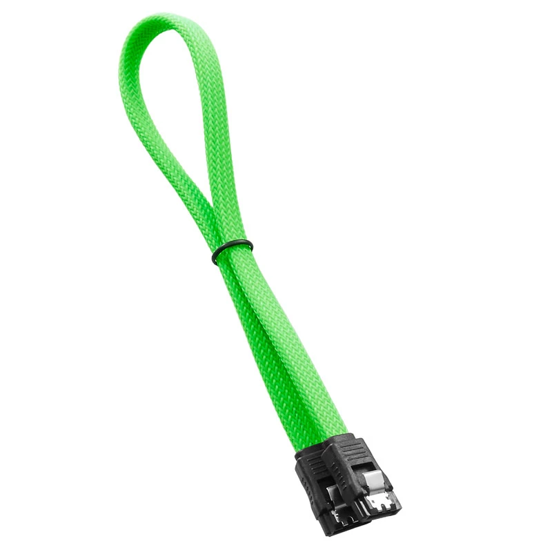 CableMod ModMesh SATA 3 kabelis 30cm - Šviesiai žalia